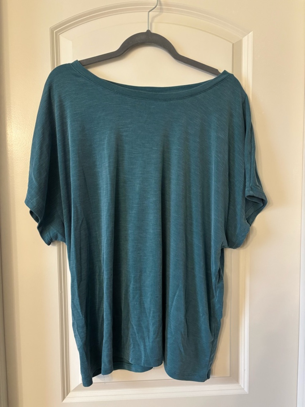 32 Degrees Teal Short Sleeve Relaxed Fit Top